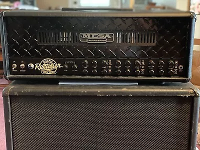 Mesa Boogie Dual Rectifier / Blacked Out Diamond Plate Edition With Cabinet • $3100