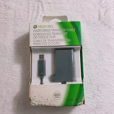 Official Microsoft XBOX 360 Hard Drive Transfer Cable  • $12.90