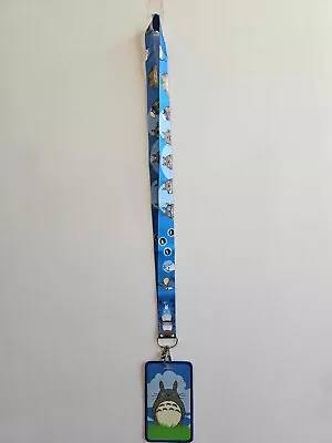 My Neighbor Totoro Lanyard With Id Holder Keychain Anime New • $7.99