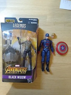 Marvel Legends Black Widow (Infinity War) And John Walker Captain America Bundle • $33