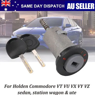 Ignition Barrel With Keys Fits For Holden Commodore VT VU VX VY VZ UTE Sedan! • $19.19