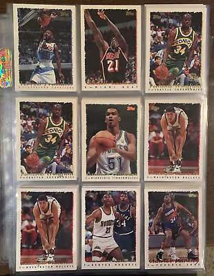 Individual 1994-95 NBA Topps Basketball Cards (#s 250 - 400) - Complete Your Set • $1