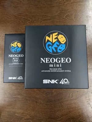 NEOGEO Mini PAD Controller Pro-Gear Spec SNK 40th Anniversary Black Tested • $184.72