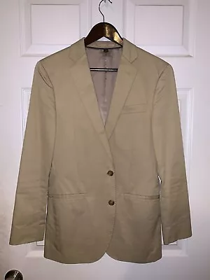 J. Crew - Men's Ludlow Slim Fit Suit Jacket/Blazer- Beige Wheat Chino 34S • $34