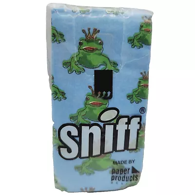 Frog Prince Novelty Sniff Pocket Designer Colored Frog Print Tissues Tissue Pack • $9.95