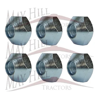 6 X Front Wheel Nut Set Massey Ferguson FE35 35 35X 65 135 165 265 290 Tractor • £10.71