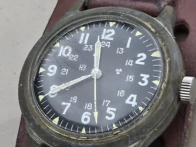 Benrus H3 Vietnam War Era Mens Military Issue Watch • $26