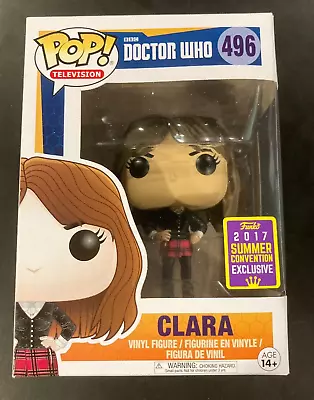 Clara (2017 Summer Convention) #496 Doctor Who Pop! Vinyl - VGC - RARE • $150