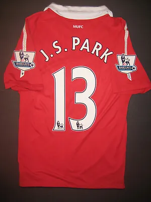 2010 Authentic Nike Manchester United J. S. Park Ji Sung Jersey Shirt Kit Korea • $299.99