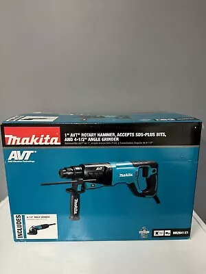 Makita HR2641X1 1  AVT Rotary Hammer 4-1/2 Angle Grinder Blue • $180