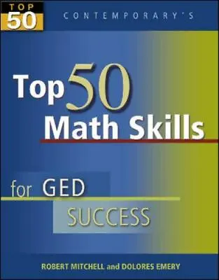 Top 50 Math Skills For GED Success • $12.99