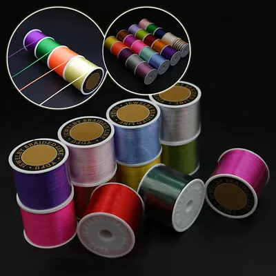 $4.17 • Buy 1.5mm Nylon Cord Thread Chinese Knot Macrame Cord Bracelet Braided String DIY