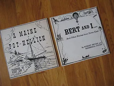 Vtg 2 RECORD LOT A Maine Pot Hellion Bert And I Robert Bryan & Marshall Dodge ME • $19.99