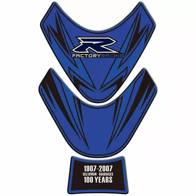 3D Tank Pad Protector Decal Sticker For Suzuki GSXR 750 GSX-R 600 2007 • $19.43