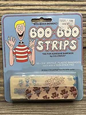 Vintage Colossus Boo-boo Strips Plastic Adhesive Ballerina Teddy Bear Bandages • $35.99