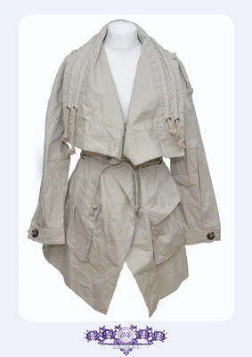 $34.16 • Buy BNWT* Zara Oversized Safari Style Pure Cotton Parka Jacket SZ S