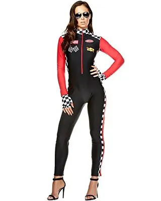  Women's Sexy Racer Costume - Race Car Driver Costume With Sunglasses  • $104.08