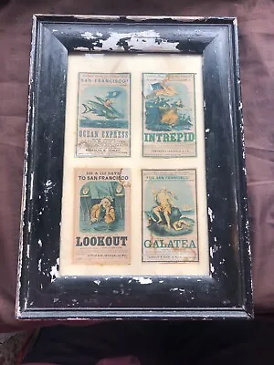 Antique U.s Marine Flyer Miniature Posters C 1860/80 • $221.97