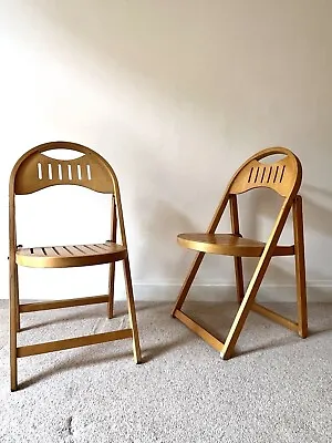 Mid Century Pair Of Folding Chairs By OTK • £195