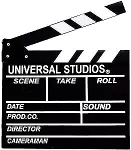  Movie Film Clap Board 12 X11  Hollywood Clapper Board Wooden Film Movie  • $13.74