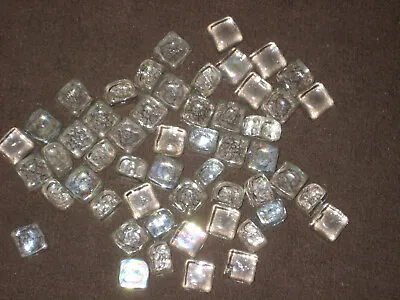 £6 • Buy Decorative Glass Ice Cubes For Flower Arranging (x 53)