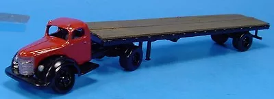 Ho Wiseman Model Services Ot5044 International Kb-11 Semi Truck W 32' Trailer • $58.93