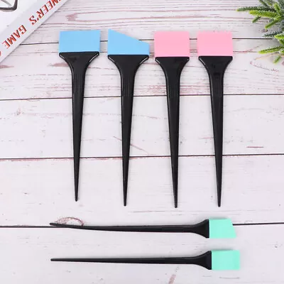  6 PCS/Set Silicone Spatula Turner Spachella Hair Coloring Tool Dedicated • £9.58