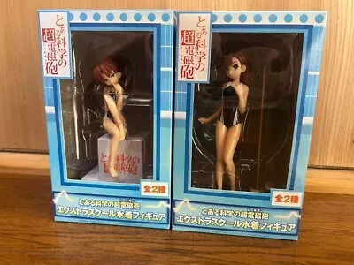 A Certain Scientific Railgun Mikoto Misaka Kuroko Shirai Figure Set Swimsuit • $79