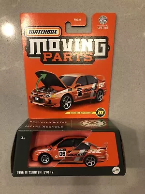 Matchbox Moving Parts Super Chase 1996 Mitsubishi EVO IV • $27