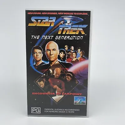 Star Trek The Next Generation Encounter At Farpoint VHS • $9.99