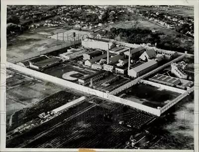 1939 Press Photo Aerial View Of Indiana State Penitentiary Michigan City • $19.99
