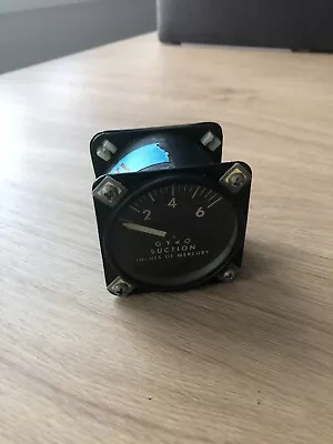 $40 • Buy Airborne Gyro Suction 1G10-1 Vacuum Gauge
