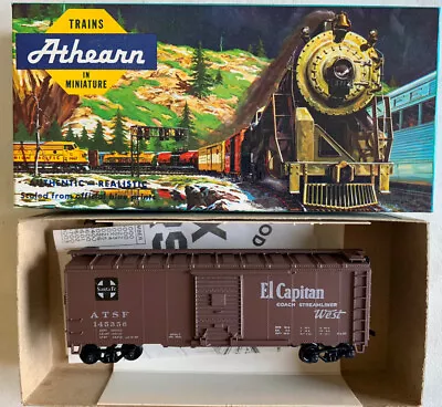 Athearn 5013 SANTA FE 40' Boxcar ATSF 145356 All The Way EL CAPITAN West HO • $14.99