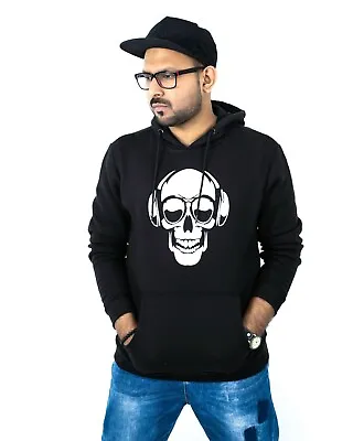 £9.97 • Buy Mens Boys Gaming Halloween Skull Skeleton Hands Gamer Sweatshirt Hoodie OTH Top