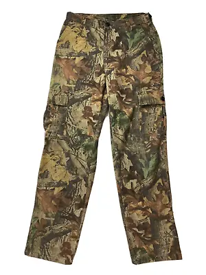 £46.06 • Buy Vintage NWTF Camo Hunting Cargo Pants Mens M Advantage Timber Whitewater Outdoor