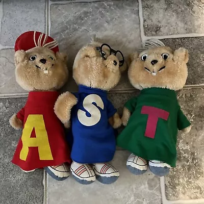 Vintage Alvin And The Chipmunks Plushset 1983 RARE • $39.99