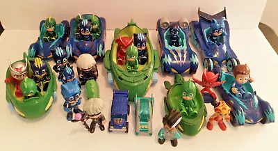 Huge Lot Of PJ Masks Toys Lot Of 22 Action Figures & 11 Vehicles • $39.99