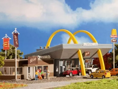 Vollmer 47766 McDonalds Restaurant With Mc Cafe N 1:160 NEW Sealed N Scale Kit • $59.95