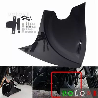 $39.93 • Buy Front Chin Fairing Mudguard For Harley V-ROD Dyna XL Road Street Electra Glide