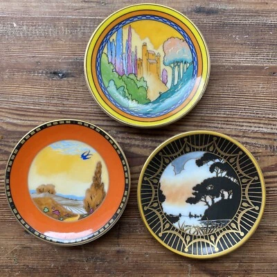 £9.99 • Buy % Royal Worcester Art Devo Collection Mini Plates %