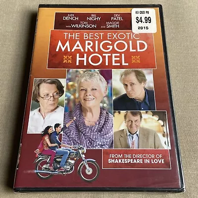 The Best Exotic Marigold Hotel (DVD 2011) Judi Dench Bill Nighy Dev Patel NEW + • $4.99