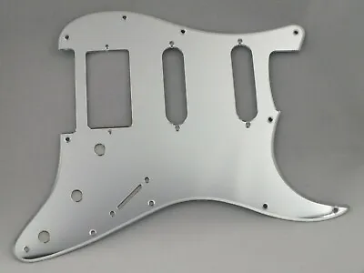 £18.95 • Buy SILVER MIRROR HSS SCRATCH PLATE Pickguard To Fit USA/Mex STRATOCASTER Strat 