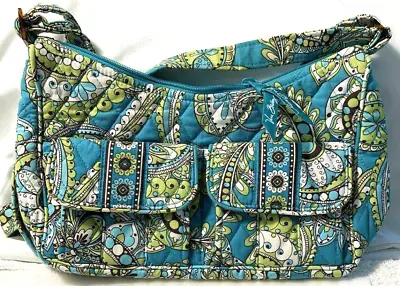 Vera Bradley Peacock Cargo Sling Cross Body Handbag Purse Retired • $32.99