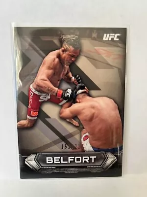 Vitor Belfort 2014 Topps UFC Knockout Gold Card # 65 151/219 • $1