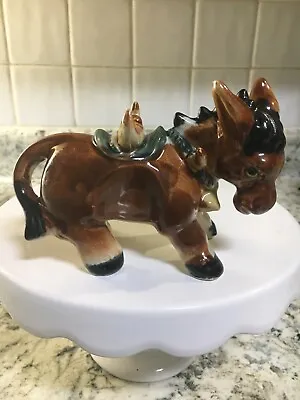 Vintage Ceramic Thames Donkey Figurine Handpainted Made In Japan • $10.99