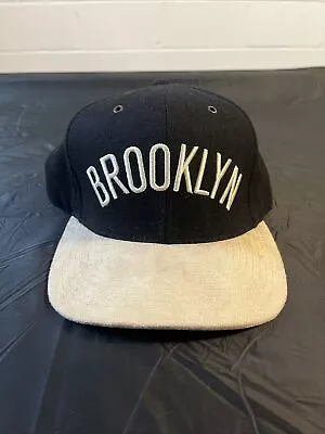 Mitchell And Ness Brooklyn Nets Snapback Hat Adjustable Cap • $15