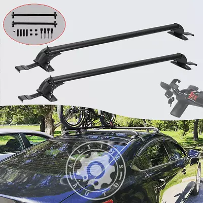 For Mazda 6 For Mazda 3 Cross Bar Luggage Carrier W/ Lock 44-49  Top Roof Rack • $76.95