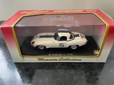 Kyosho Jaguar E-Type Roadster #15 Le Mans 1963 1/43 Scale • £15