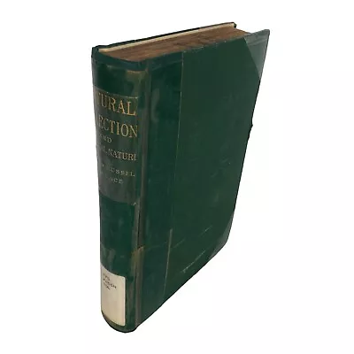 Vintage Natural Selection & Tropical Nature 1891 Alfred Russel Wallace 12A • $189.99