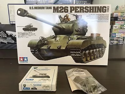 1/35 Tamiya 35254 US Medium Tank M26 Pershing W/Extras JS • $84.99